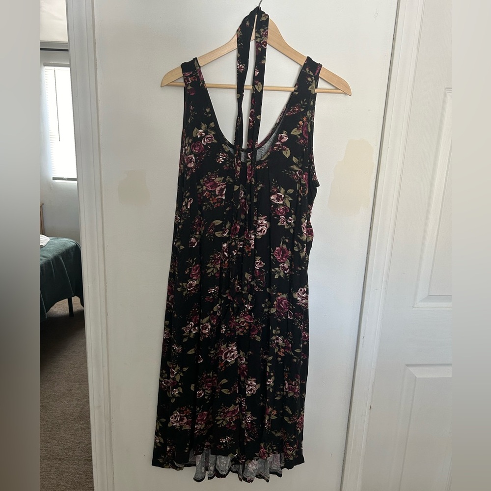 Latched mama nursing romper floral